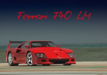 Ferrari F40 Lm Poster Book Din A3 Landscape